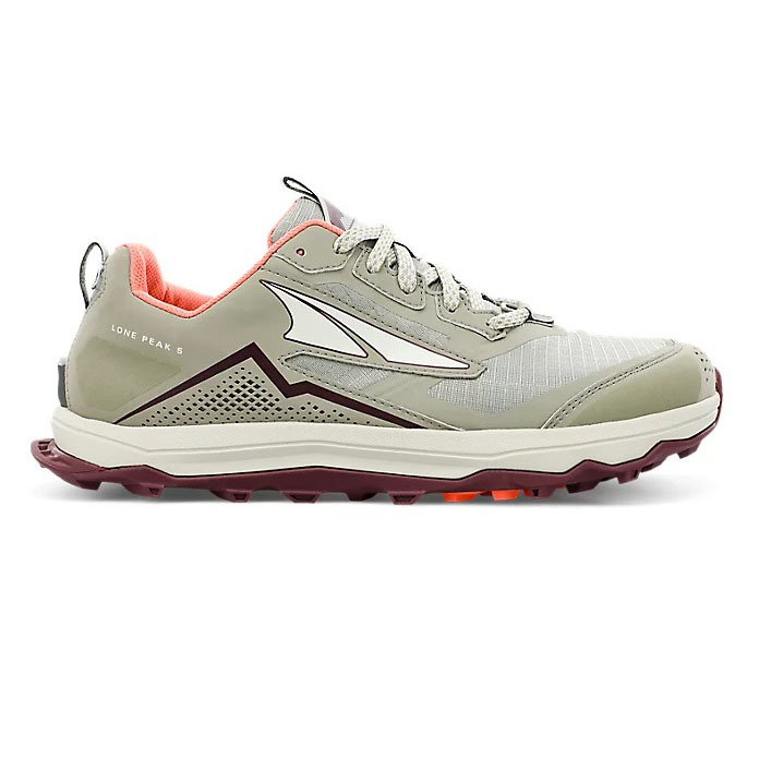 Altra Lone Peak 5 Hardloopschoenen Dames LichtOlijfgroen (NL-PST)